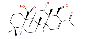 12a-Hydroxy-24-methyl-24,25-dioxo-16-scalaren-22-oic acid